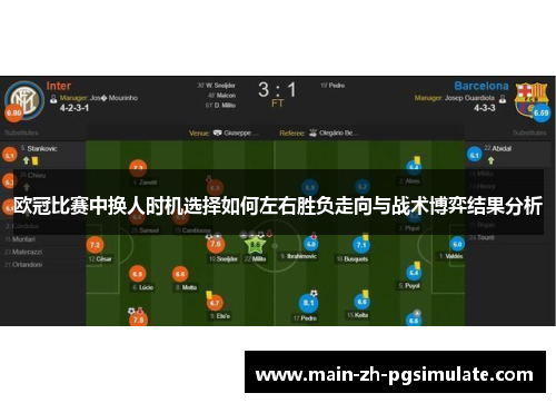 欧冠比赛中换人时机选择如何左右胜负走向与战术博弈结果分析 欧冠比赛中换人时机选择如何左右胜负走向与战术博弈结果分析